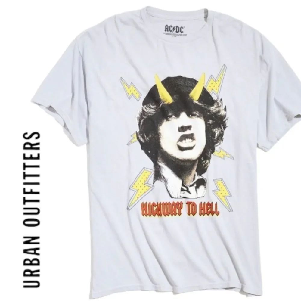 NEW AC/DC Highway to Hell Graphic Tee Shirt T-Shirt L